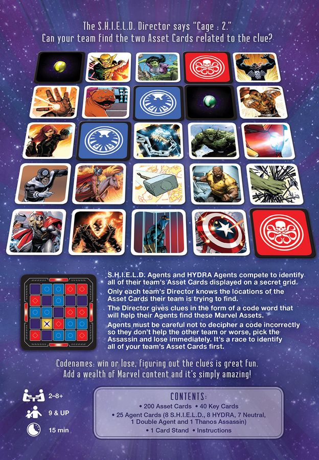 Codenames Marvel