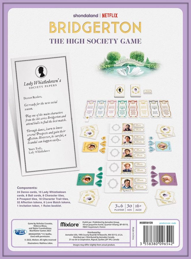 Bridgerton The High Society Game