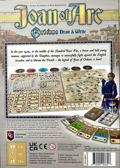Joan of Arc: Orléans Draw & Write - Good Games
