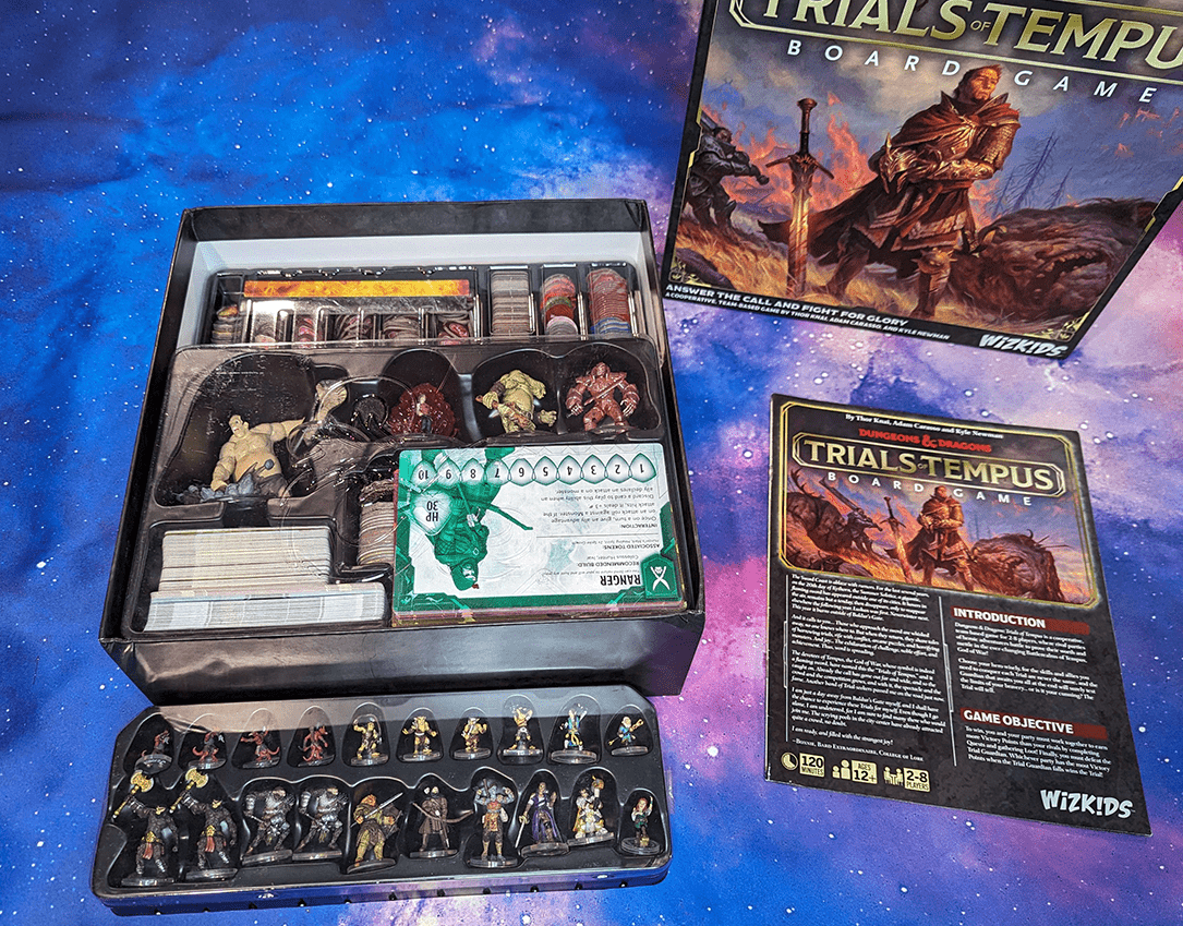 Dungeons & Dragons Trials of Tempus Board Game Standard Edition - Good Games