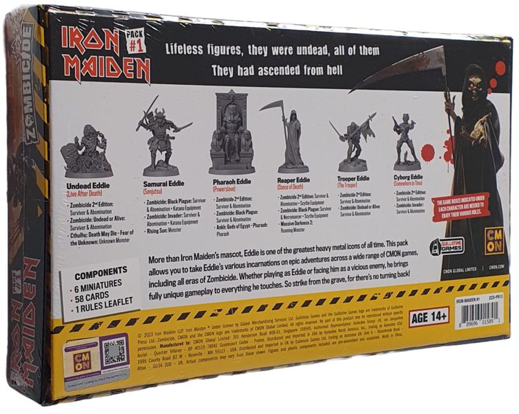 Zombicide 2nd Edition Iron Maiden Pack 1