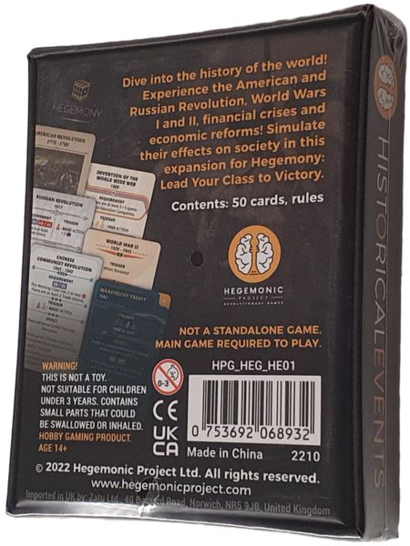 Hegemony - Historical Events - Good Games