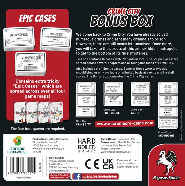 MicroMacro Crime City Bonus Box - Good Games