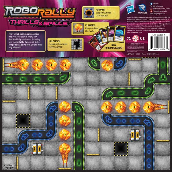 Robo Rally - Thrills &amp; Spills Expansion