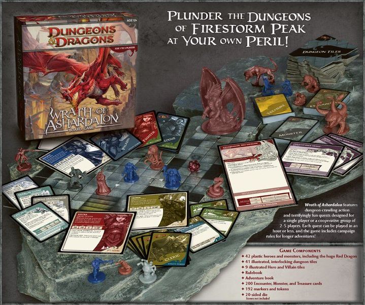 Dungeons &amp; Dragons Wrath Of Ashardalon Board Game
