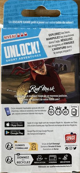 Unlock! Short Adventure #7 - Red Mask - Good Games