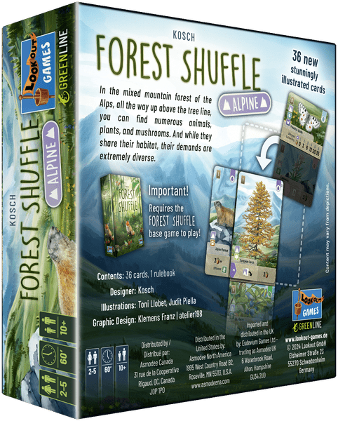 Forest Shuffle Alpine Expansion - Good Games