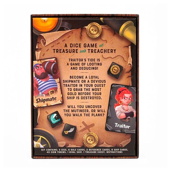 Traitors Tide Dice & Card Game - Good Games
