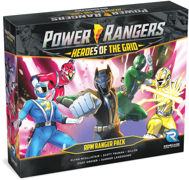 Power Rangers Heroes of the Grid - RPM Ranger Pack - Good Games
