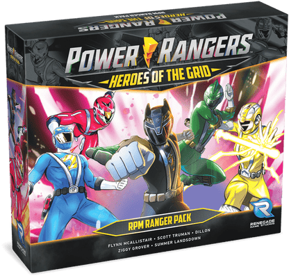 Power Rangers Heroes of the Grid - RPM Ranger Pack - Good Games