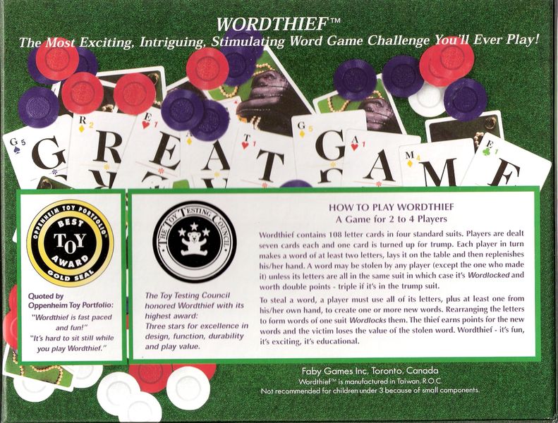 Word Thief - Good Games
