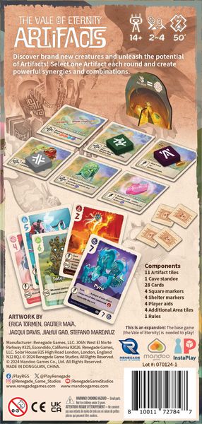 The Vale of Eternity - Artifacts Expansion - Good Games