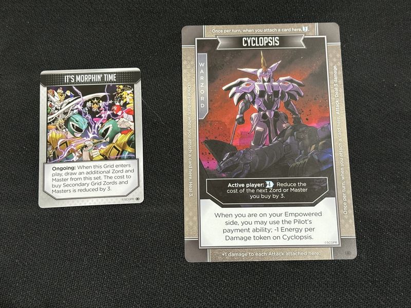 Power Rangers Deck-Building Game - Its Morphin Time Expansion