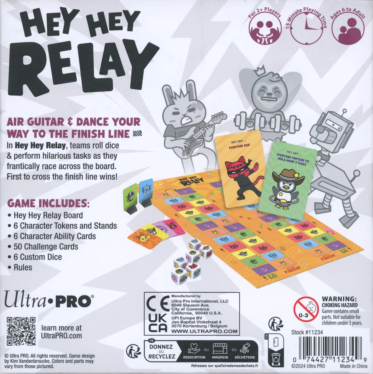 Ultra Pro: UP11234 Hey Hey Relay Party Game