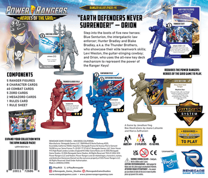Power Rangers Heroes of the Grid - Allies Pack #4 - Good Games