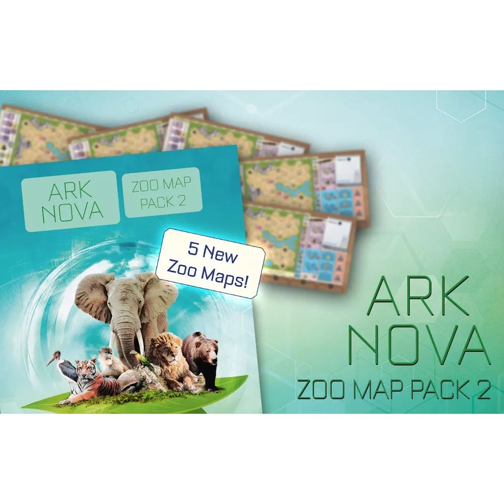 Ark Nova: Zoo Map Pack 2 - Good Games