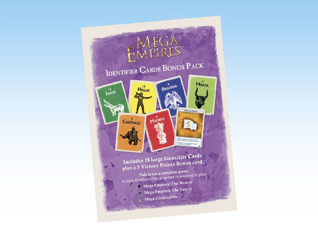 Mega Empires: Identifier Cards - Bonus Pack (Preorder)