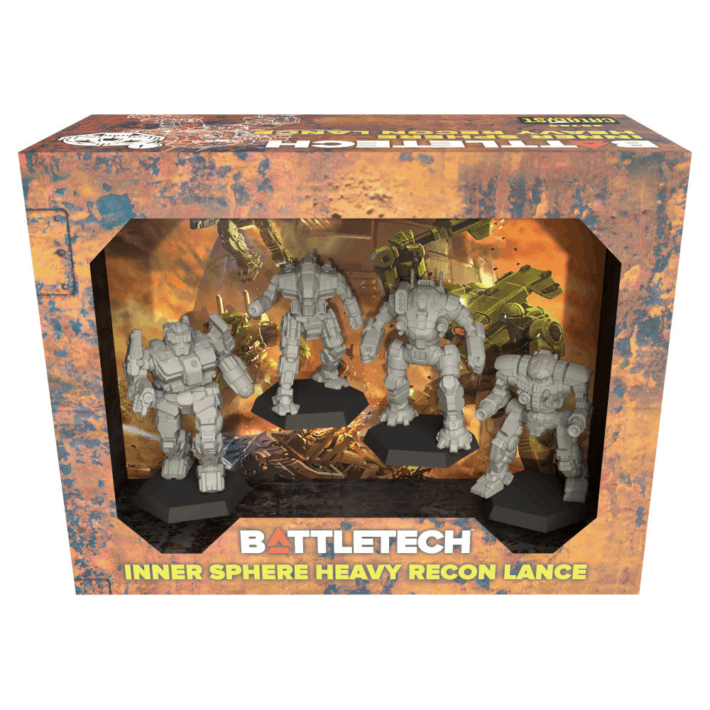 BattleTech: Inner Sphere Heavy Recon Lance ForcePack (Preorder) - Good Games