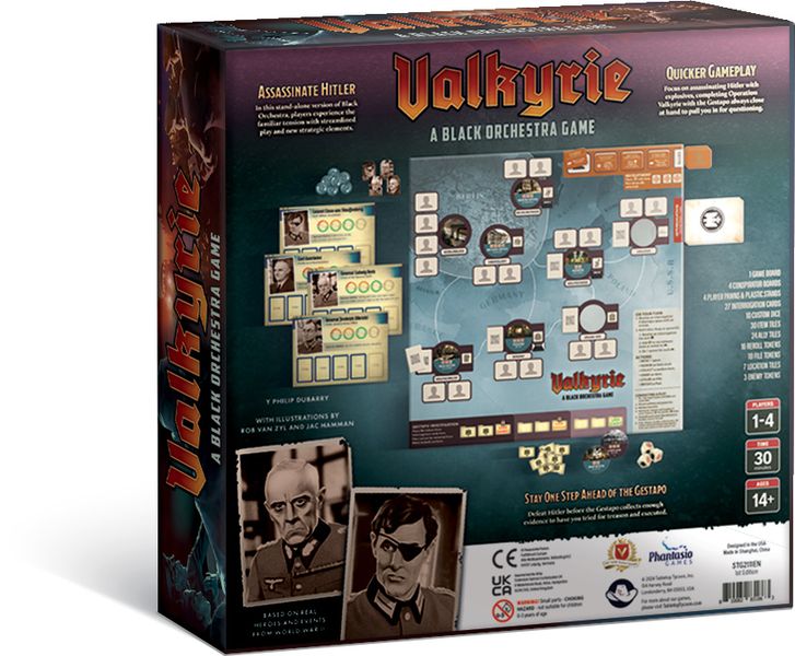 Valkyrie - A Black Orchestra Game - Preorder - Good Games