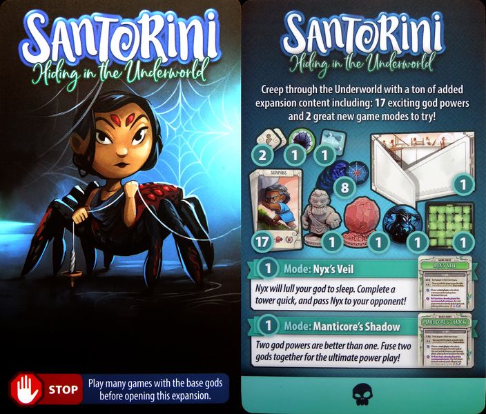Santorini God Pack Hiding in the Underworld - Good Games