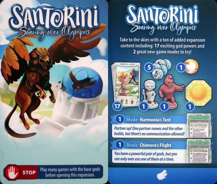 Santorini God Pack Soaring Over Mount Olympus - Good Games