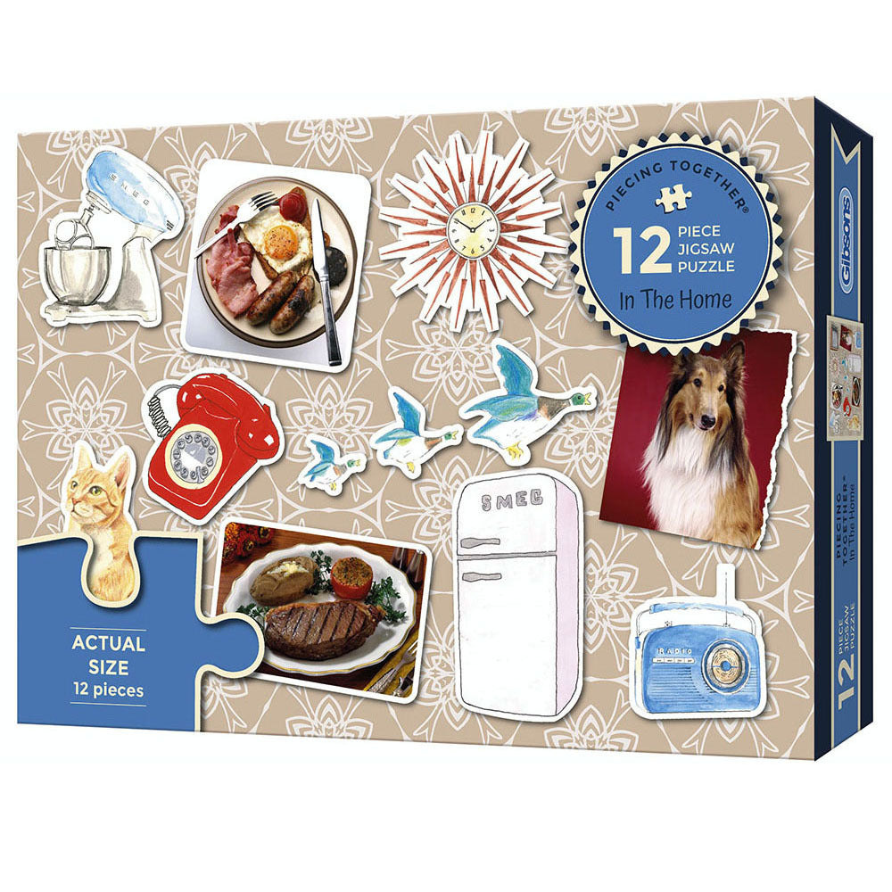 Gibsons - Piecing Together In Home 12 Piece Jigsaw