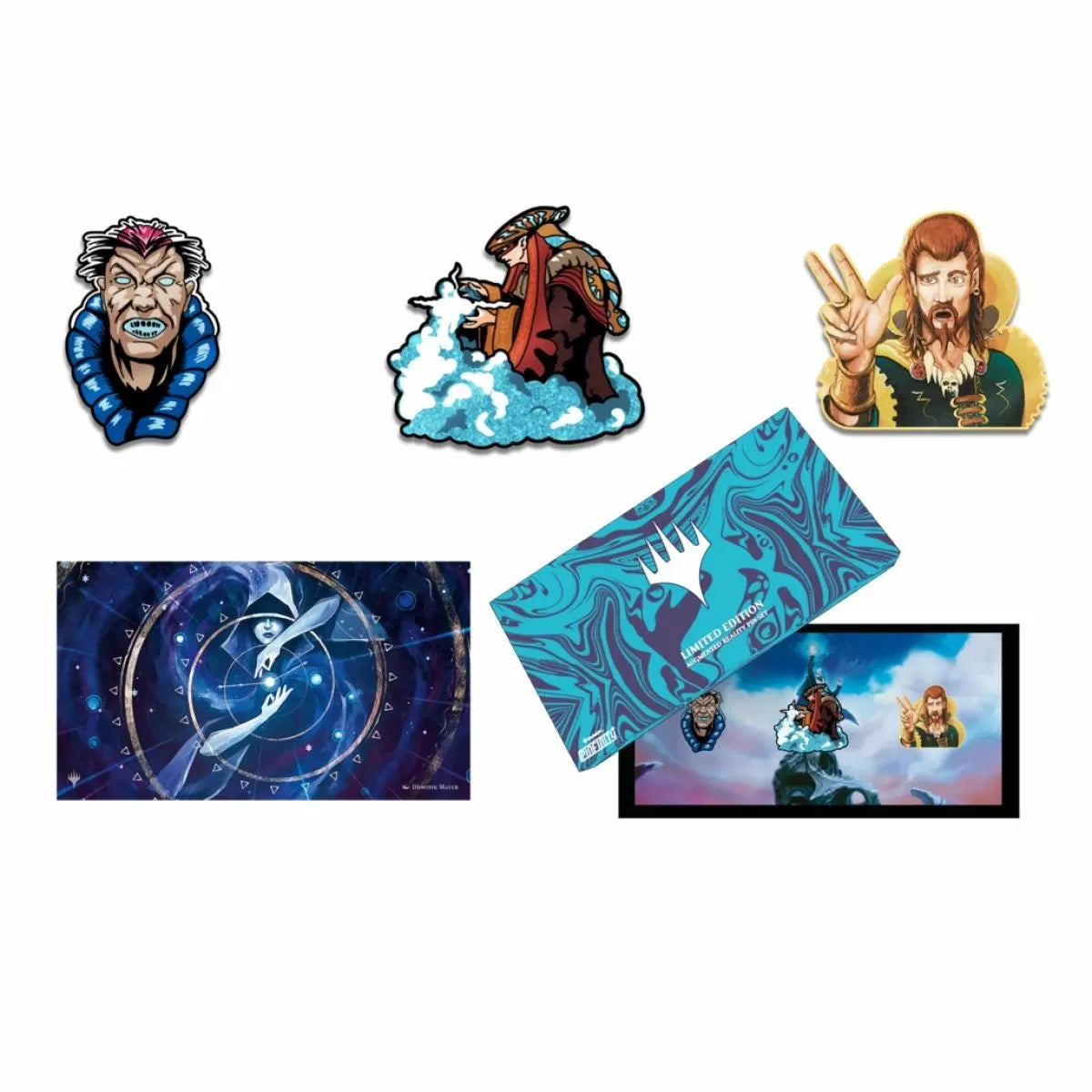 Pinfinity Magic Blue Collection Pin Set - Good Games