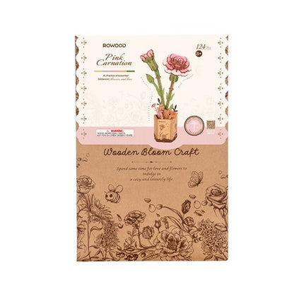 Wood Bloom Pink Carnation - Good Games