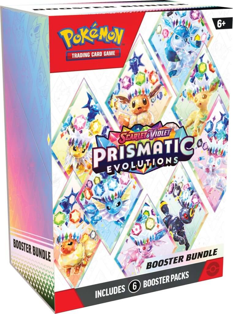 Pokemon TCG - Scarlet &amp; Violet Prismatic Evolutions Booster Bundle