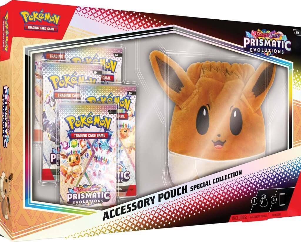 Pokemon TCG - Scarlet &amp; Violet Prismatic Evolutions Accessory Pouch