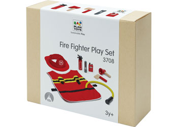 PlanToys - Fire Fighter Play Set