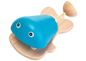 PlanToys - Fish Castanet (Blue)