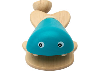 PlanToys - Fish Castanet (Blue)