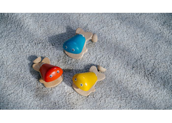 PlanToys - Fish Castanet (Blue)