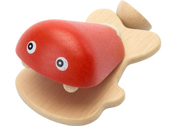 PlanToys - Fish Castanet (Orange)