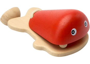 PlanToys - Fish Castanet (Orange)