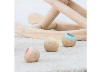PlanToys - Sensory Tumbling Faces Set of 3