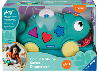 Play+ Colour & Shape Sorter: Chameleon