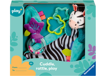 Play+ My First Snuggle Friend: Zebra