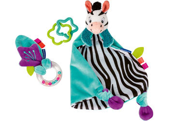 Play+ My First Snuggle Friend: Zebra