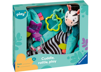 Play+ My First Snuggle Friend: Zebra
