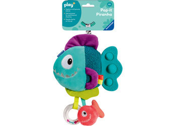 Play+ Pop-it Piranha (blue)