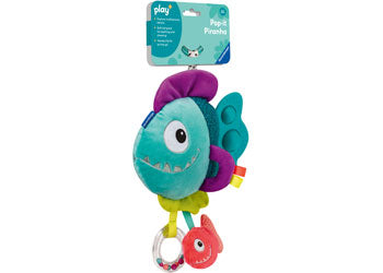 Play+ Pop-it Piranha (blue)