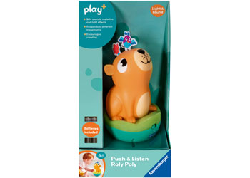Play+ Push & Listen Roly Poly: Capybara
