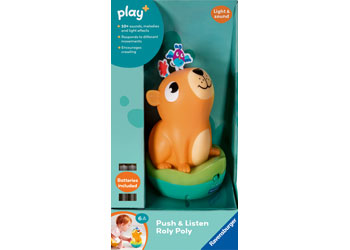 Play+ Push & Listen Roly Poly: Capybara
