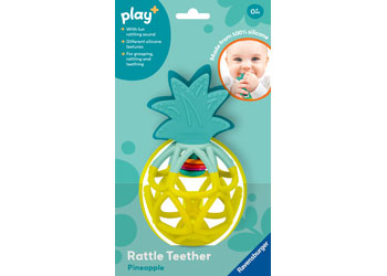 Play+ Rattle Teether: Pineapple