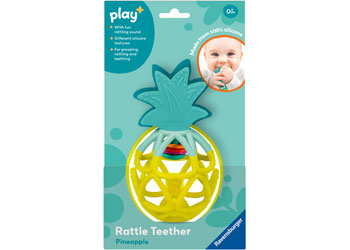 Play+ Rattle Teether: Pineapple
