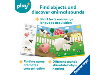 Play+ Shh...Who's there? Baby Animals