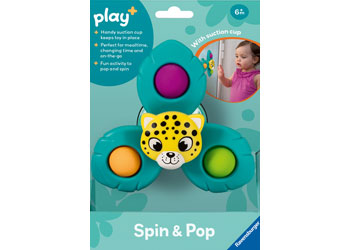 Play+ Spin & Pop: Leopard