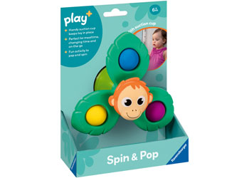 Play+ Spin & Pop: Monkey